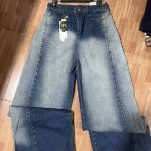 شلوار جین زنانه شافل کد007